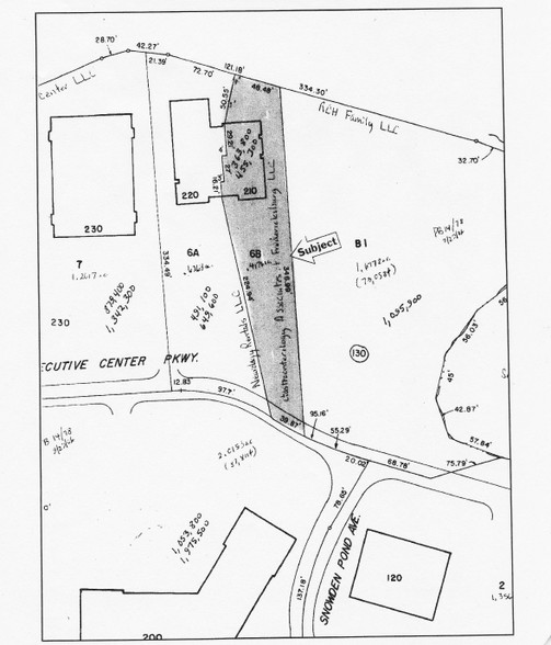 210 Executive Center Pky, Fredericksburg, VA for sale - Plat Map - Image 3 of 12