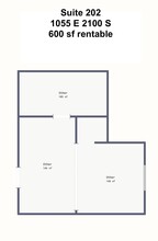 1055 E 2100 S, Salt Lake City, UT for rent Floor Plan- Image 1 of 9