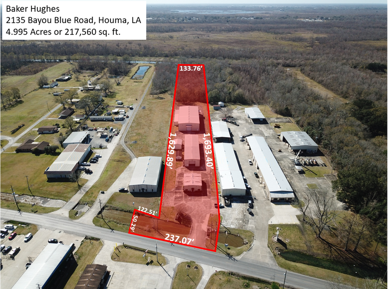 2135 Bayou Blue Rd, Houma, LA for sale - Building Photo - Image 1 of 1