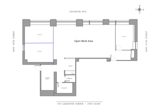 369 Lexington Ave, New York, NY for rent Floor Plan- Image 1 of 4