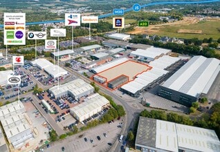 Mills Rd, Aylesford to rent Aerial- Image 1 of 1