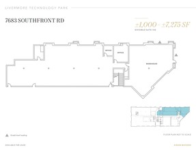 7633 Southfront Rd, Livermore, CA for rent Floor Plan- Image 1 of 1