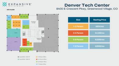 8400 E Crescent Pky, Greenwood Village, CO for rent Floor Plan- Image 1 of 3