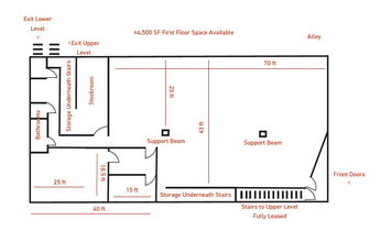 518-520 Santa Monica Blvd, Santa Monica, CA for rent Floor Plan- Image 1 of 1