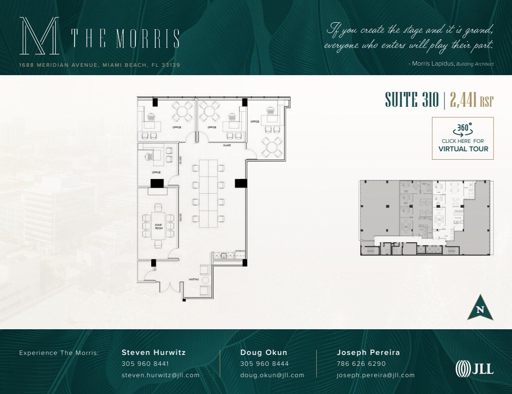 1688 Meridian Ave, Miami Beach, FL to rent Floor Plan- Image 1 of 1