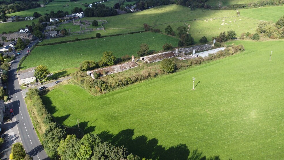 Hollins Syke, Sawley, Clitheroe for sale - Aerial - Image 2 of 6