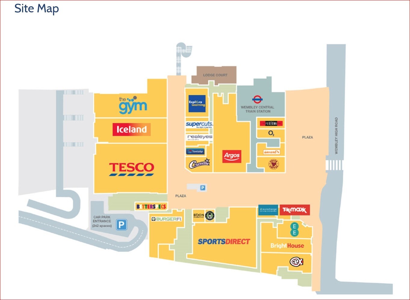 High Rd, Wembley for sale Site Plan- Image 1 of 1