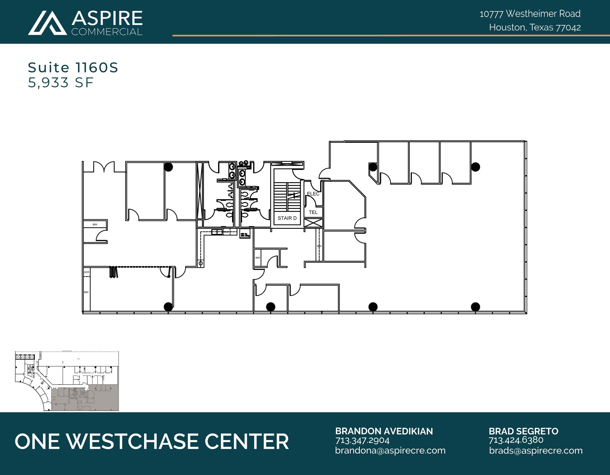 10777 Westheimer Rd, Houston, TX to rent Floor Plan- Image 1 of 1