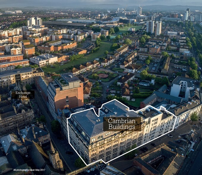 Mount Stuart Sq, Cardiff for rent - Aerial - Image 2 of 2