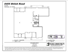 6455 Shiloh Rd, Alpharetta, GA for sale Floor Plan- Image 1 of 2