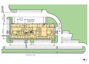 6550 W Sam Houston Pky N, Houston, TX for rent Site Plan- Image 1 of 1