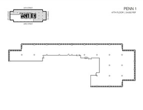 PENN 1, New York, NY for rent Floor Plan- Image 1 of 7