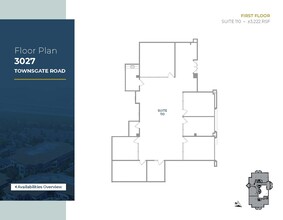 2945 Townsgate Rd, Westlake Village, CA for rent Floor Plan- Image 1 of 1