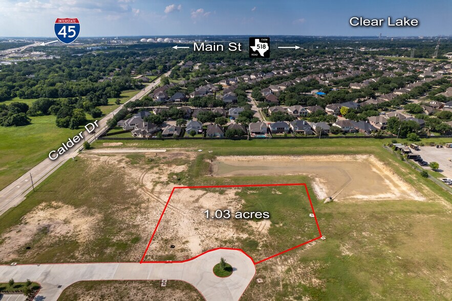 1025 Grand Oak Boulevard, League City, TX for sale - Aerial - Image 3 of 14