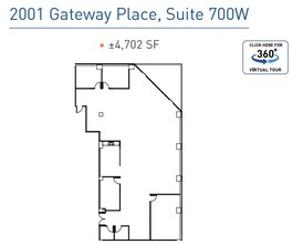 2001 Gateway Pl, San Jose, CA for rent Floor Plan- Image 1 of 1