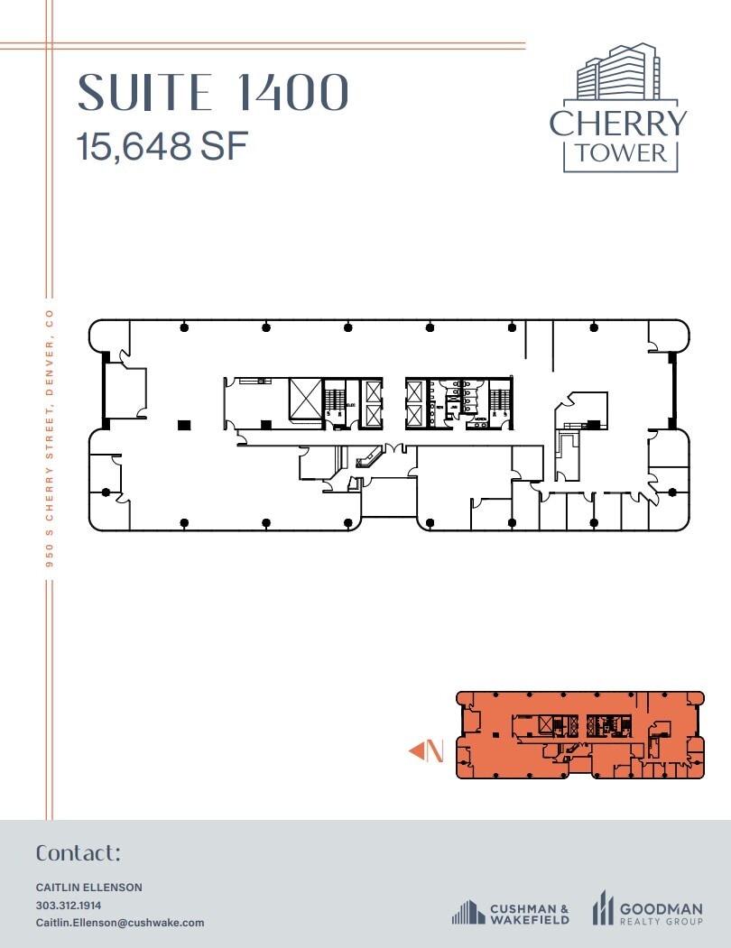 950 S Cherry St, Denver, CO to rent Floor Plan- Image 1 of 1
