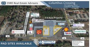 More details for 939 Alabama St, Columbus, MS - Land for Rent