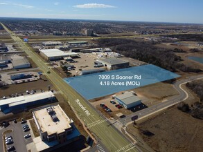 7009 S Sooner Rd, Oklahoma City, OK for sale Aerial- Image 1 of 1