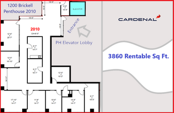 1200 Brickell Ave, Miami, FL for rent Floor Plan- Image 1 of 1