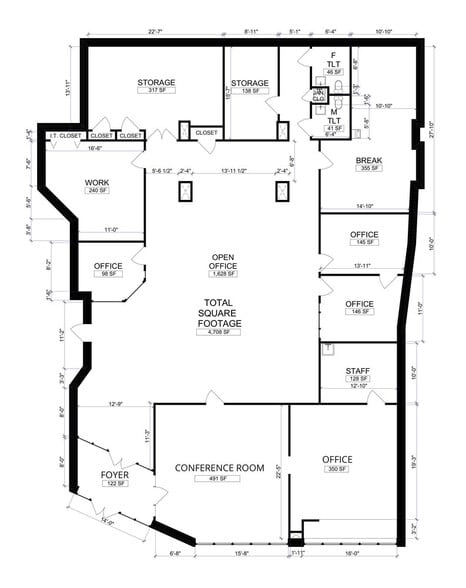 112 N 8th St, Richmond, VA for rent - Floor Plan - Image 3 of 3