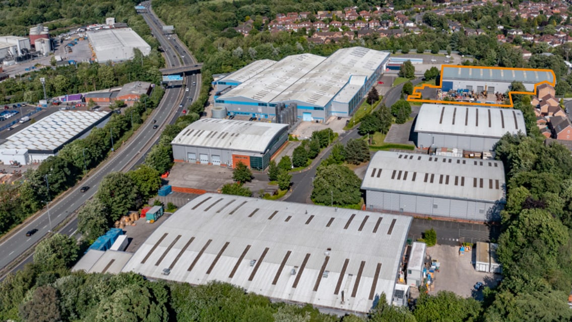 Robeson Way, Manchester to rent Aerial- Image 1 of 2