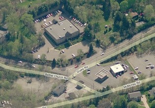 101 Drake Rd, Upper Saint Clair, PA - aerial  map view