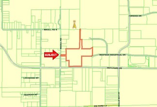 8551 Westside Industrial Dr, Jacksonville, FL for sale Plat Map- Image 1 of 1