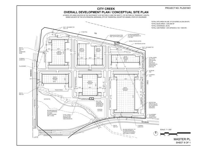 5280 Logistics Park - 15210 Washington St, Thornton, CO for rent - Site Plan - Image 2 of 6