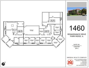 1460 Renaissance Dr, Park Ridge, IL for rent Floor Plan- Image 1 of 1