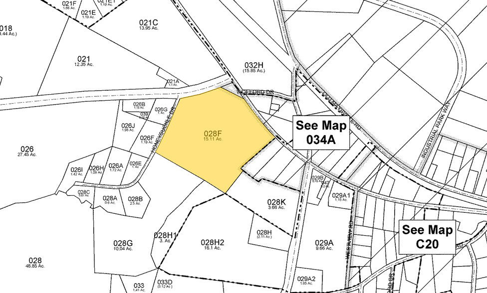 000 Woods Bridge Rd, Commerce, GA for sale - Plat Map - Image 1 of 1