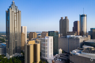 260-270 Peachtree St NW, Atlanta, GA - aerial  map view