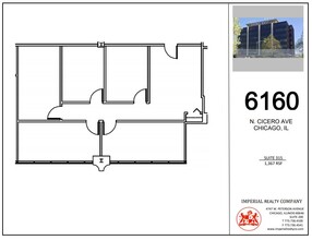 6160 N Cicero Ave, Chicago, IL for rent Floor Plan- Image 1 of 7