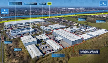9 Western Ave, Chorley, LAN - AERIAL map view