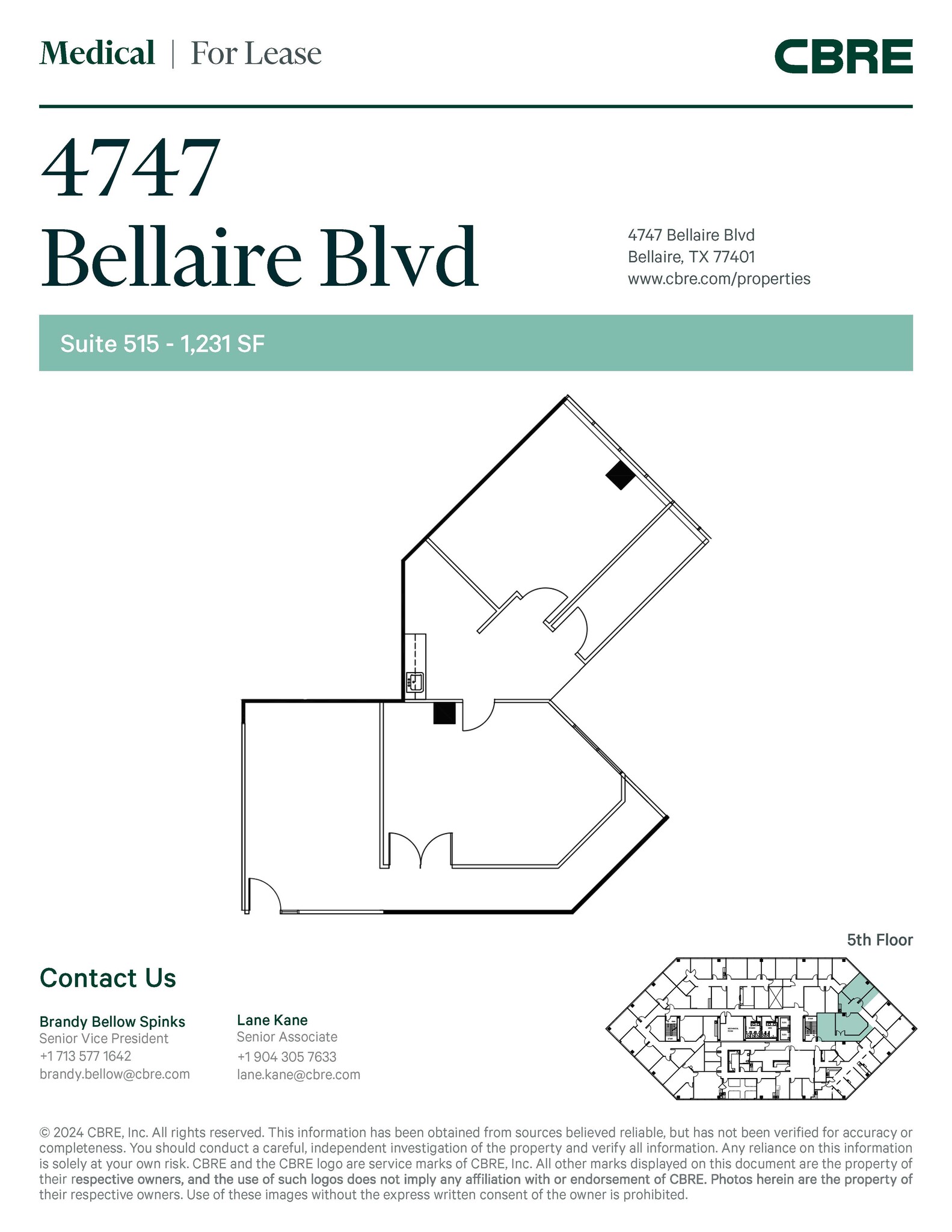 4747 Bellaire Blvd, Bellaire, TX for rent Building Photo- Image 1 of 1