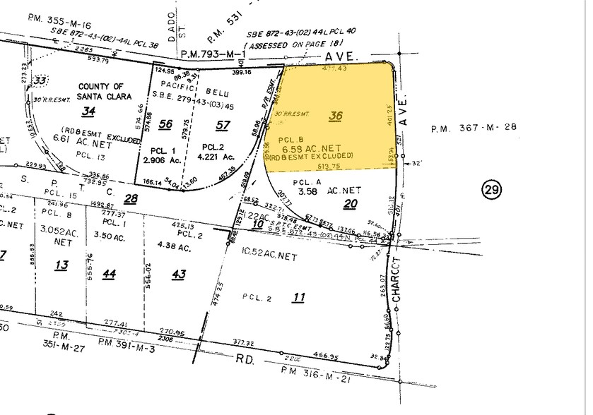 521 Charcot Ave, San Jose, CA for sale - Plat Map - Image 2 of 54