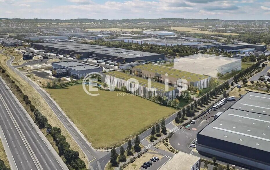 Light Industrial in Wissous to rent - Aerial - Image 2 of 4