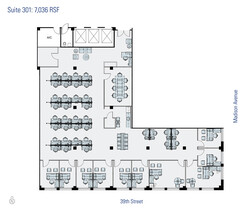 270 Madison Ave, New York, NY for rent Floor Plan- Image 1 of 1