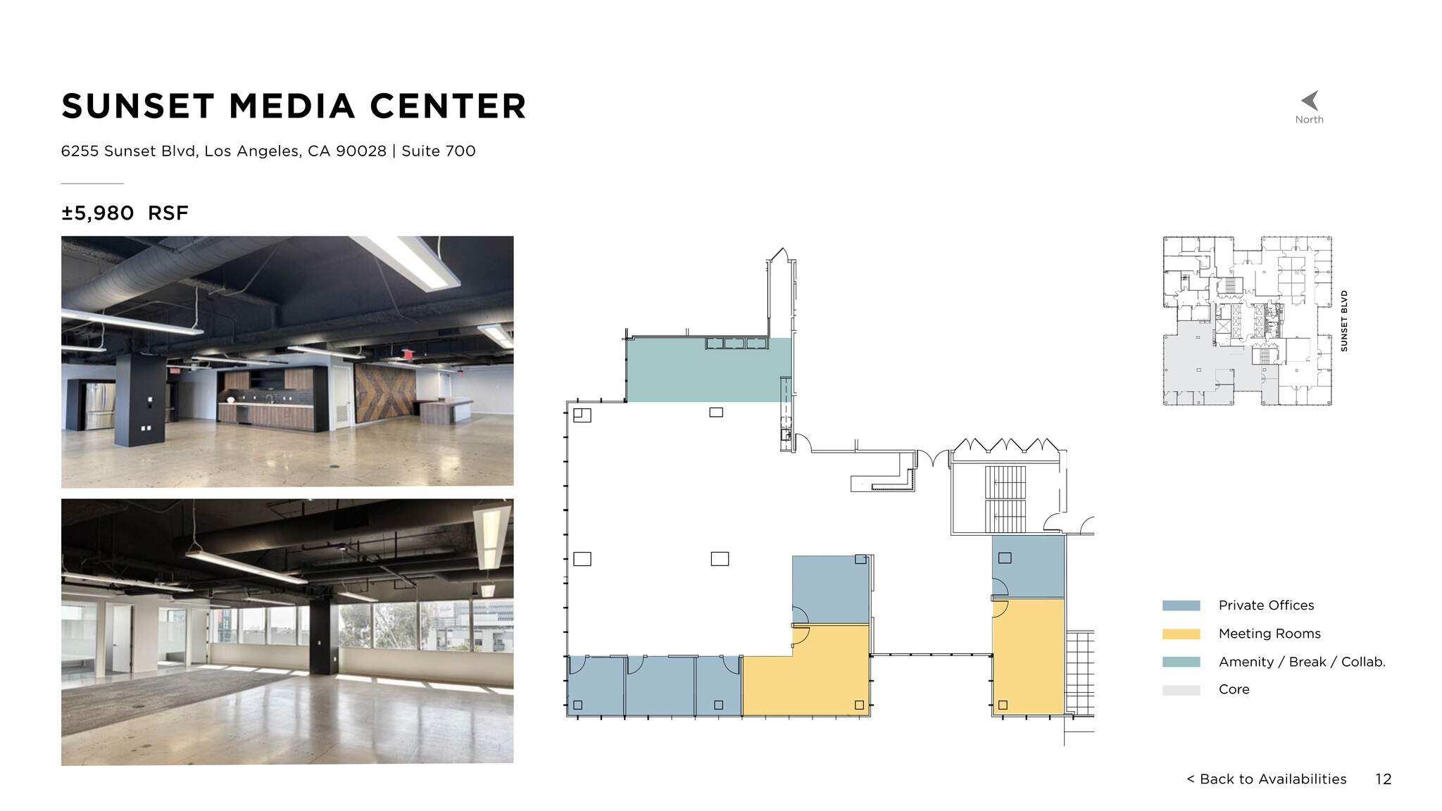 6255 W Sunset Blvd, Los Angeles, CA to rent Site Plan- Image 1 of 1