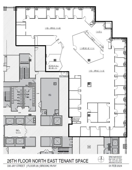 330 Jay St, Brooklyn, NY for rent - Floor Plan - Image 2 of 8