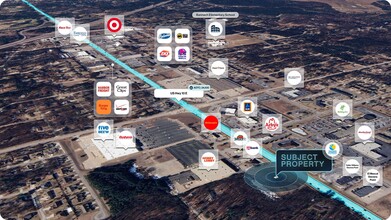 6449 S Whitnall Edge Rd, Franklin, WI - aerial  map view