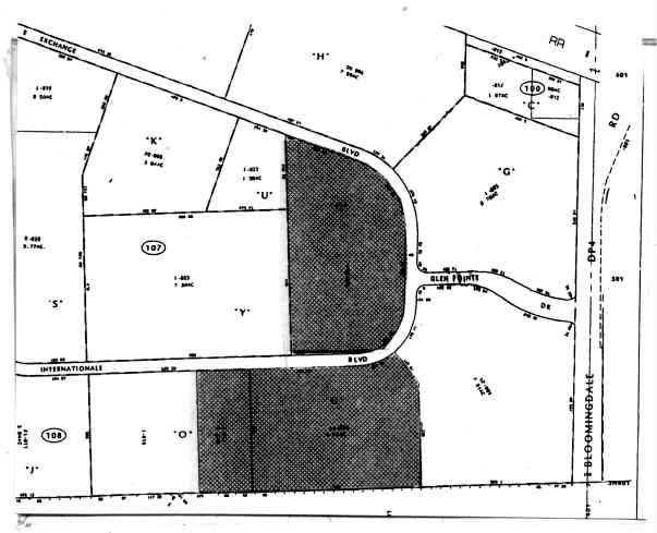 141-171 Internationale Blvd, Glendale Heights, IL for rent - Plat Map - Image 2 of 6