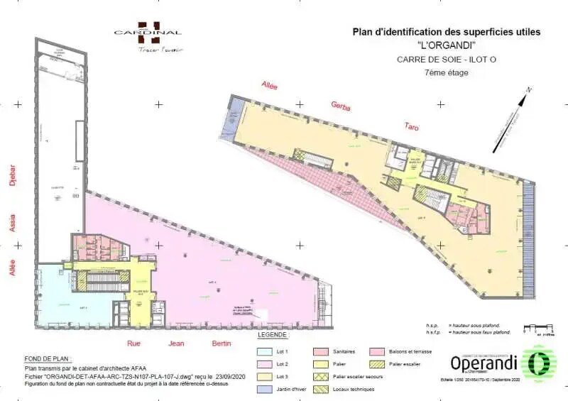 1 Esplanade Miriam Makeba, Villeurbanne to rent Floor Plan- Image 1 of 8