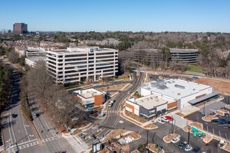 900 Ashwood Pky, Atlanta, GA - AERIAL  map view