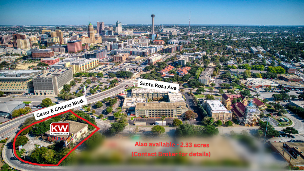 406 W Cesar E Chavez Blvd, San Antonio, TX for sale - Building Photo - Image 1 of 4