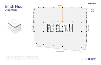 3901 N Fairfax Dr, Arlington, VA for rent Floor Plan- Image 1 of 4