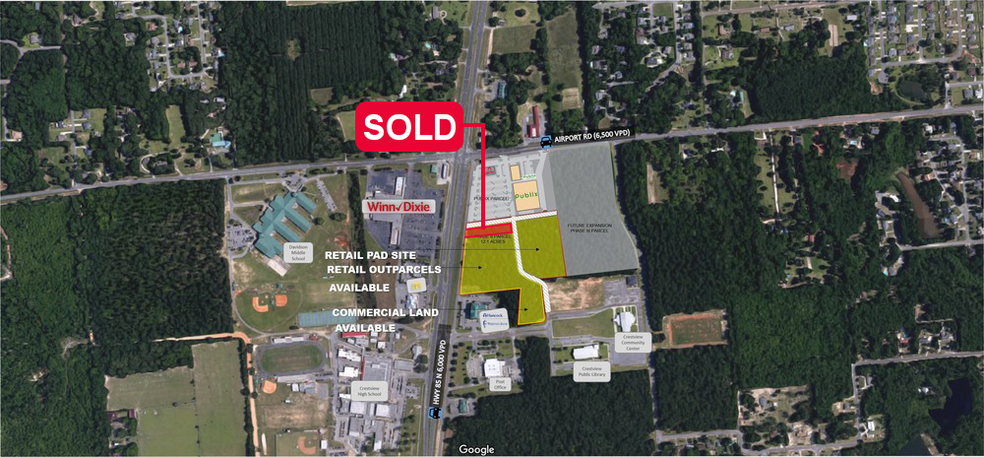 Highway 85 & Airport Road, Crestview, FL for sale - Building Photo - Image 2 of 8