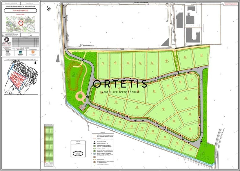 16 Rue Matis, Drémil-Lafage for sale - Site Plan - Image 2 of 2