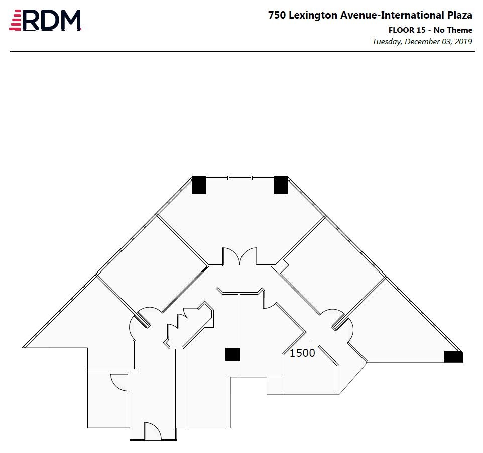 750 Lexington Ave, New York, NY for rent Floor Plan- Image 1 of 5