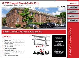 More details for 727 W Hargett St, Raleigh, NC - Office for Rent