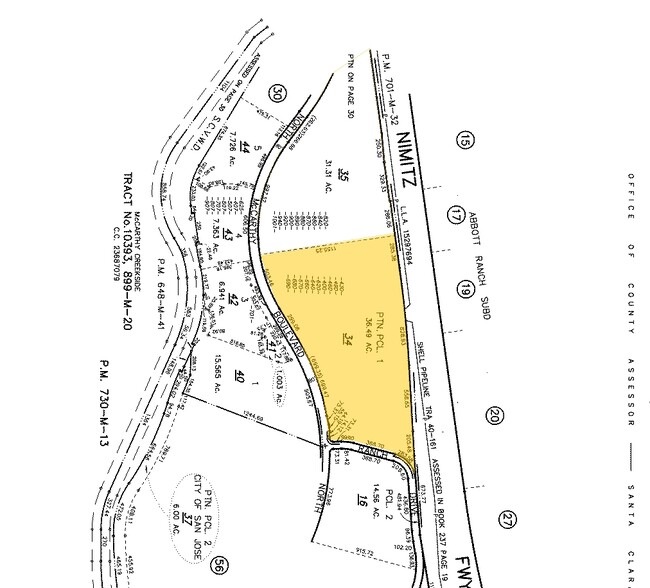 620 N McCarthy Blvd, Milpitas, CA for rent - Plat Map - Image 2 of 2